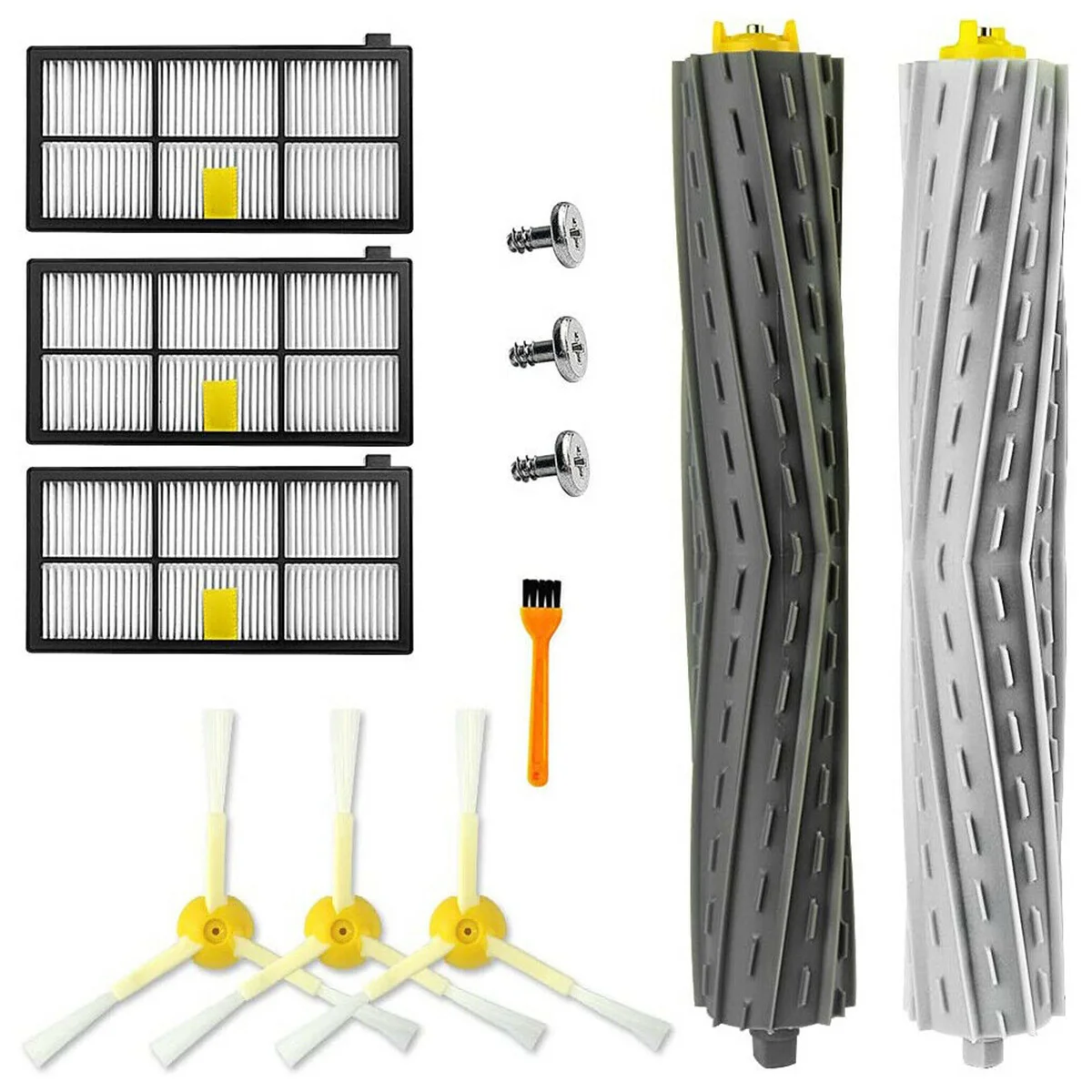 

8Pcs Parts Accessories For 800/900 Series Robotic Vacuum Cleaner Robot Sweeper Part Replacement Cleaning Tools Home Appliance