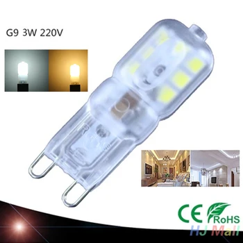 

Dimmable E26 E12 E27 E14 G9 GU10 LED Corn Bulb 2835 SMD Light White Lamp Bright