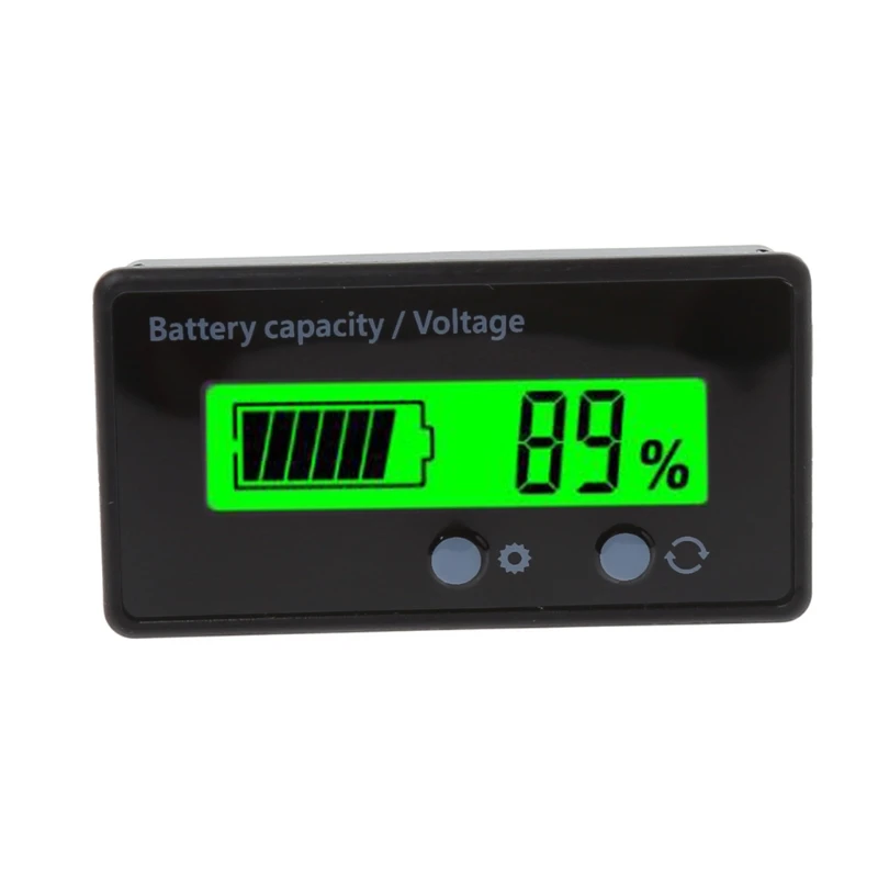 Емкость батареи и Вольт тестер 8-70 в ЖК-дисплей свинцово-кислотная литиевая батарея Емкость Вольтметр с индикатором тестер напряжения