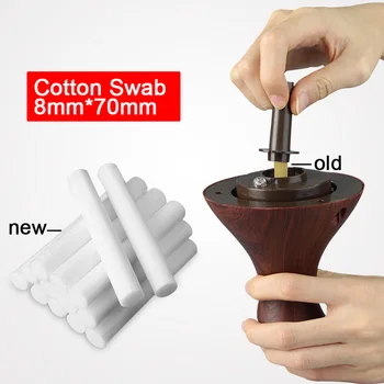 

8mm*70mm Cotton Swab for Air Humidifier for car diffuser Aroma Diffuser Humidifiers Filters Can Be Cut Replace Parts 10 PCS/Lot