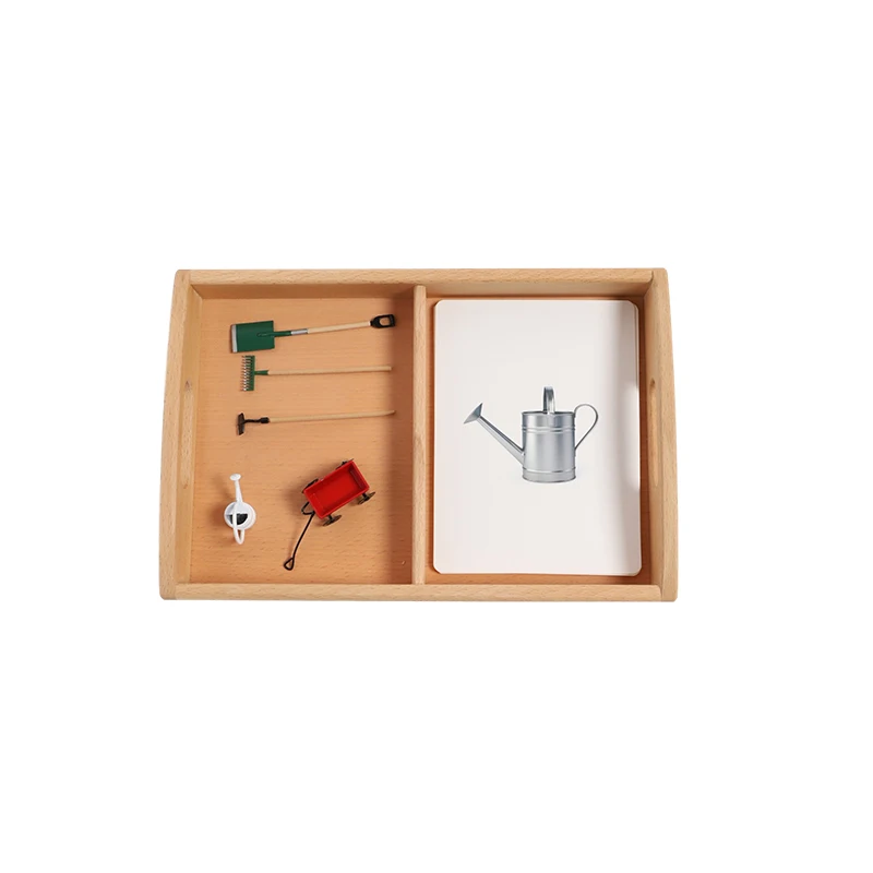 Montessori Language Objects Sorting and Matching Game for Children Early Learning Resources Electrical Device/ Kitchen/ Bathroom 6