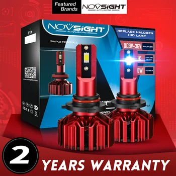 

NOVSIGHT MINI Size H7 H4 LED Lampada Car Headlight Bulb H11 H8 H9 9005 9006 LED Nebbia Fog Lights 60W 10000LM 12V LED Head Lamps