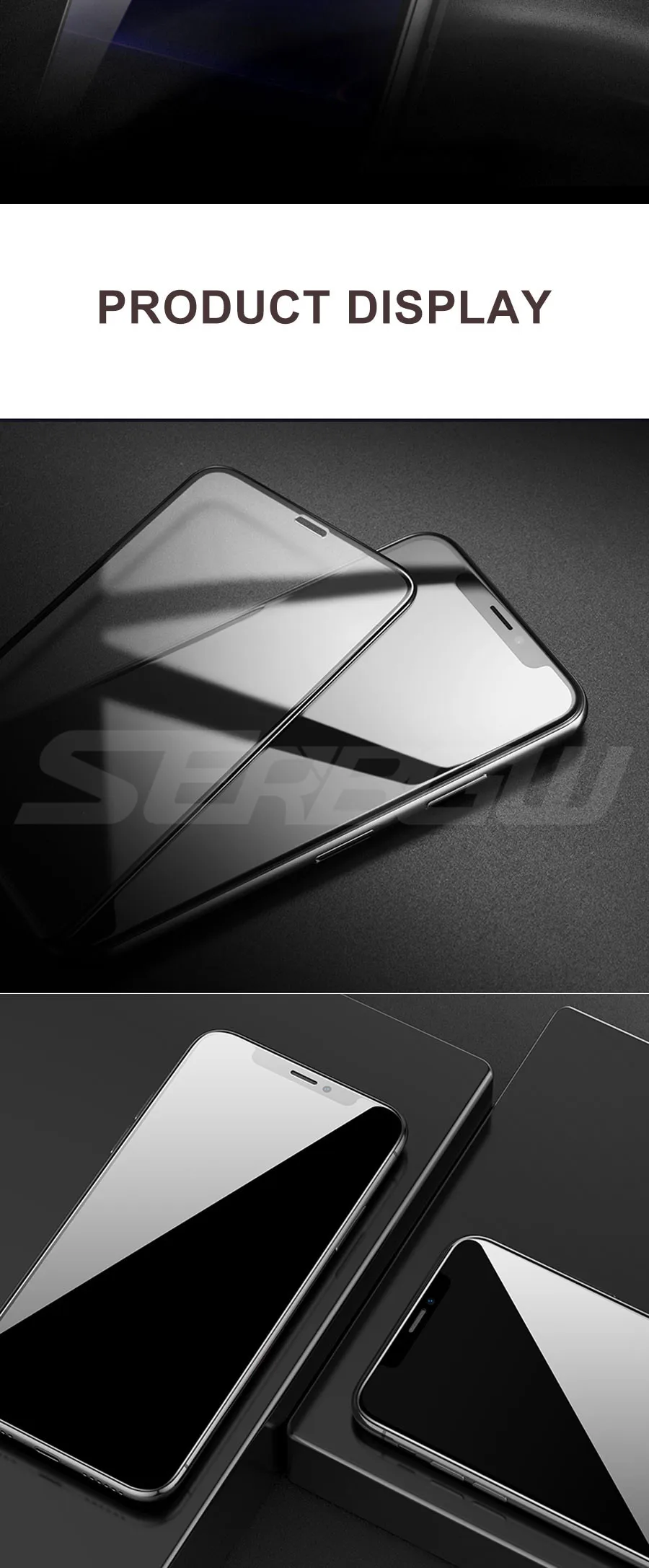 99D защитное стекло с закругленными краями для iPhone 7 8 6 6S Plus, закаленное защитное стекло для iPhone 11 Pro X XS Max XR