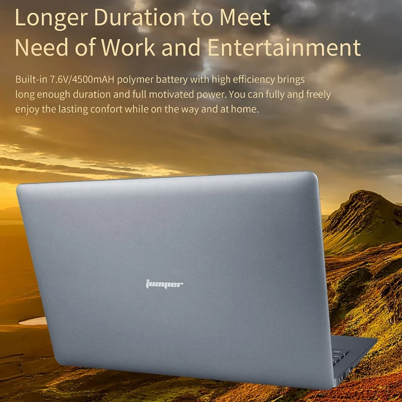 Jumper Ezbook X3 13,3 дюймов Ips экран ноутбук N3350 6 ГБ 64 Гб Emmc 2,4G/5G Wifi ноутбук с разъемом M.2 Sata Ssd