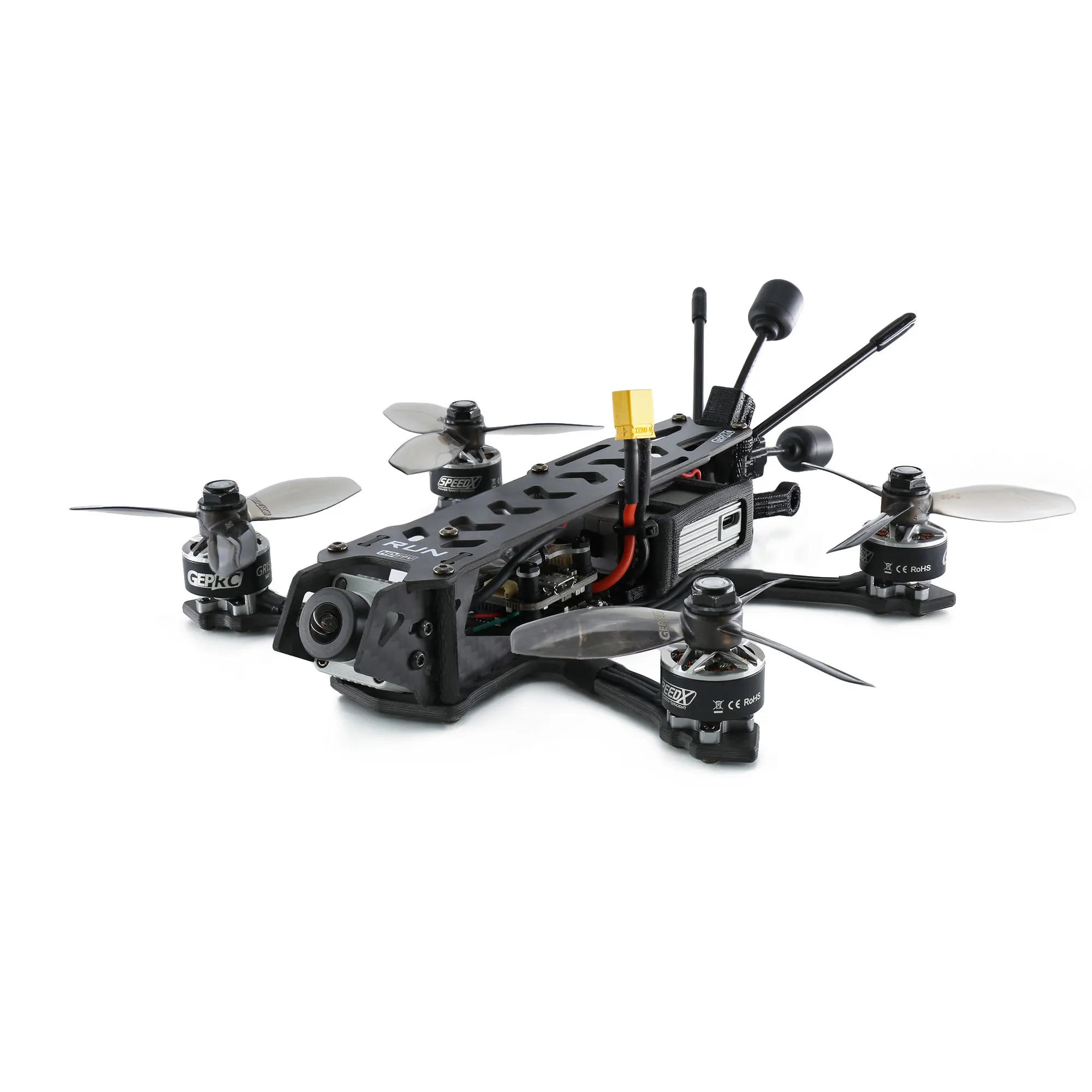 Квадрокоптер GEPRC RUN HD3 155 мм стабильный профессиональный F7 35A FPV воздушный блок GR1507
