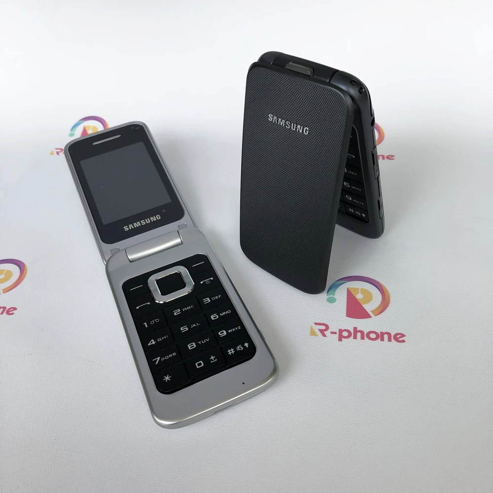 Отремонтированный оригинальный SAMSUNG C3520 Мобильный телефон Samsung разблокированный