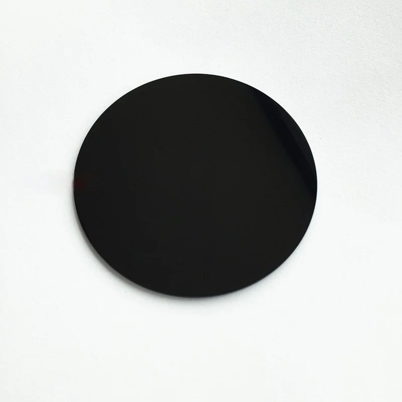

75 * 2.0mm 365nm UV Blacklight Lens Zwb2 UG1 Filter Out Visible Light