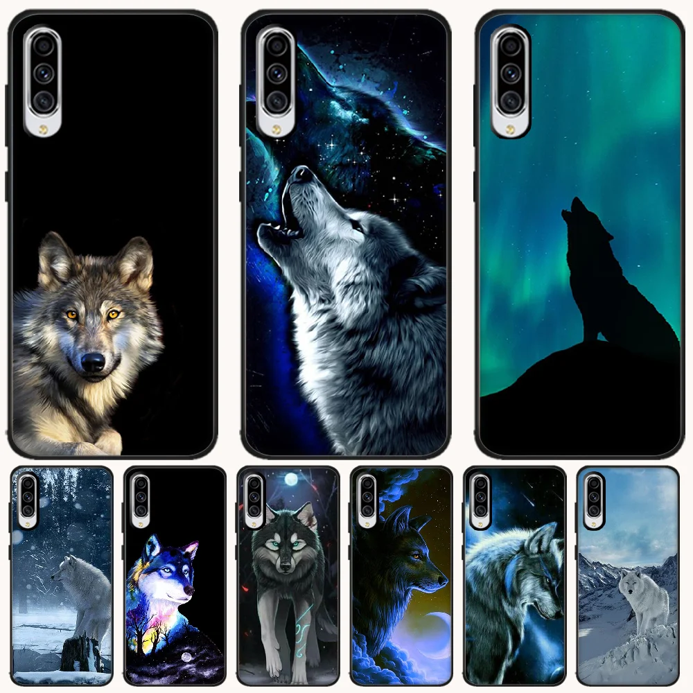 ByLoving животных Белый Снег Волк чехол для телефона Samsung A6 6S 6Plus 7 720 750 8 PLUS 9 920 2018 A8 A9STAR |