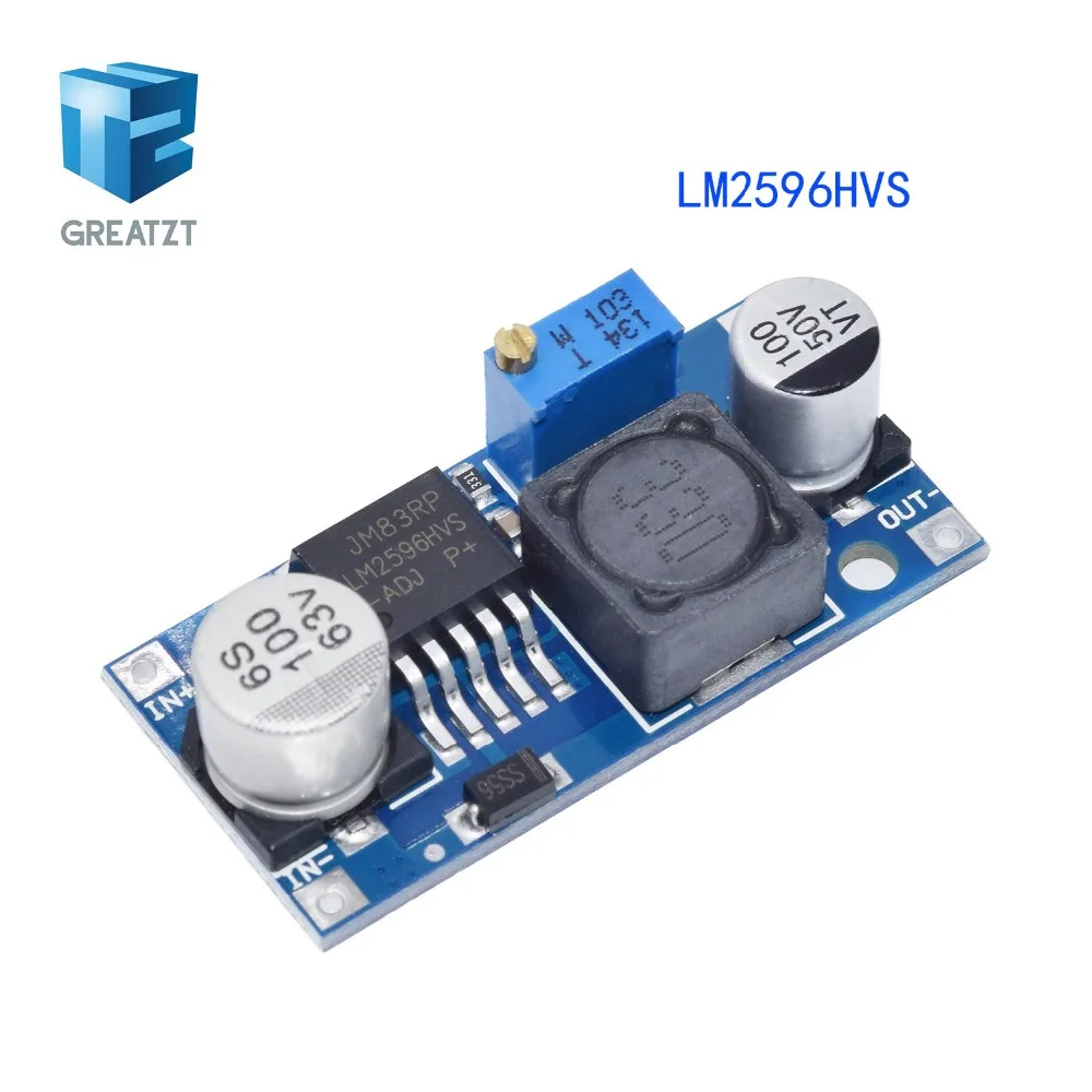 Высокое качество 3A Регулируемый DC-DC LM2596 LM2596S вход 4 V-35 V Выход 1,23 V-30 В постоянного тока dc понижающий Питание Регулятор модуль