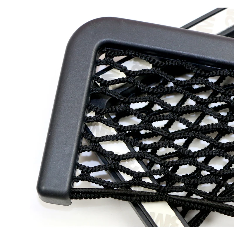 Car Seat Back Organizer 1pcs Car Mesh Net Bag Car Organizer Seat Back Storage Bag for Ford Fiesta EcoSport ESCORT focus 1 focus 3 2 Accessories