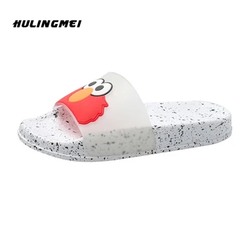 

Women Summer Slippers Ladies Flat Cookies Casual Slippers Non-Slip Shoes Female Fashion Student Soft Bottom Beach Slides