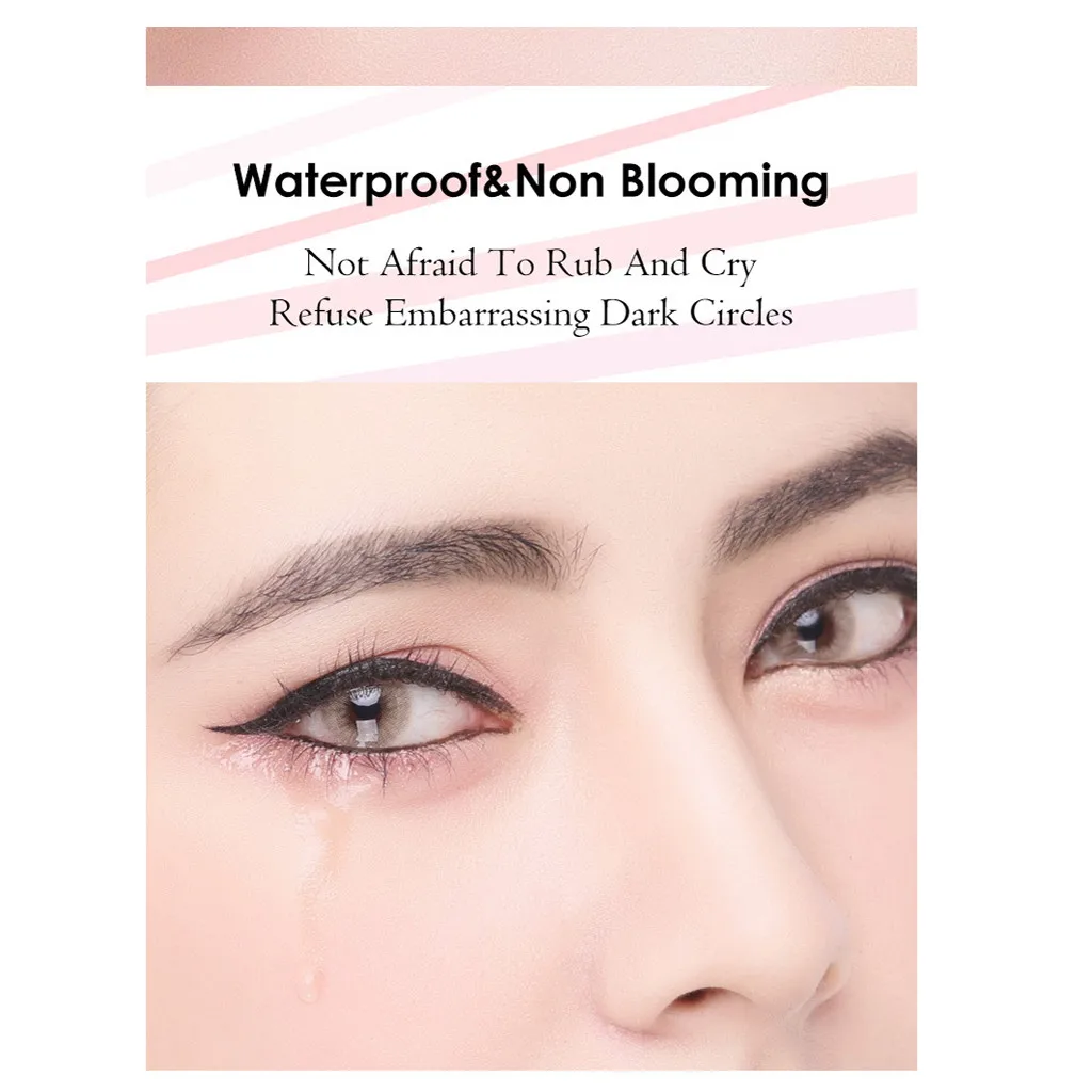 Beauty Eyeliner Pencil Makeup Cosmetic Eye Liner Pen Durable Waterproof Long-lasting Liquid Eye Liner Smooth Make Up Tools