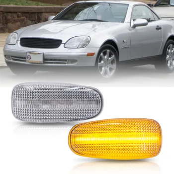 

For Benz W208 W202 Led Front Side Marker Light Replace OEM Turn Singal Sidemarker Lamp For Dodge Sprinter VITO SLK CLK VW Light