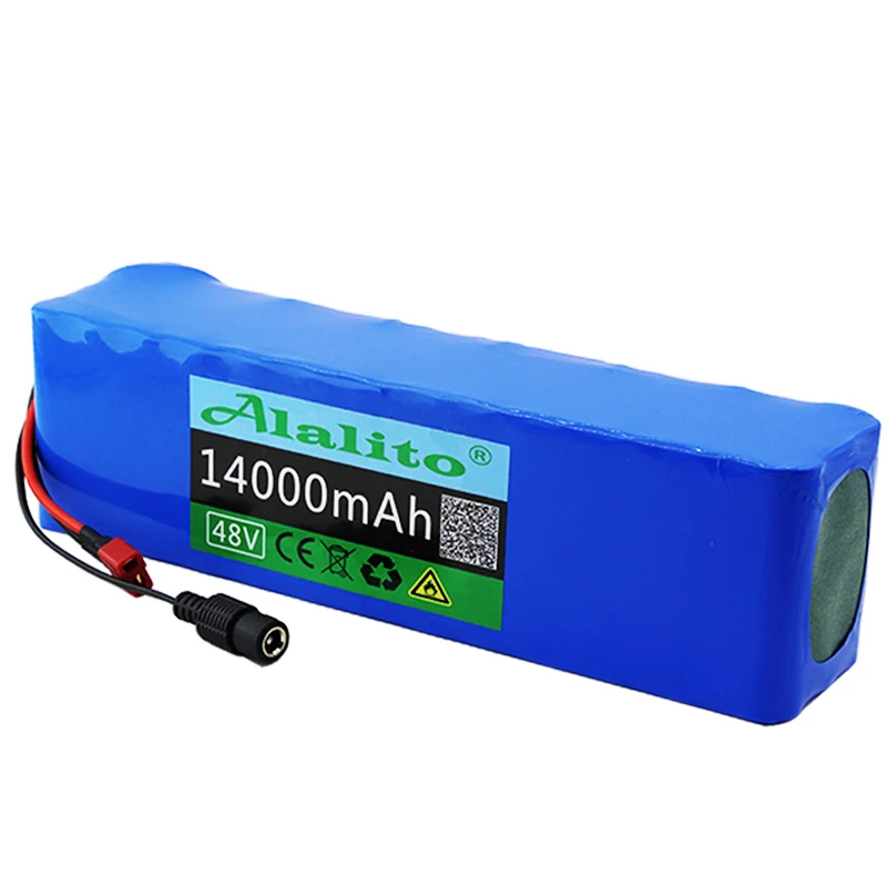 48V 14Ah 1000watt 13S3P Lithium ion Battery Pack For MH1 54.6v E-bike Electric bicycle Scooter with 25A discharge BMS