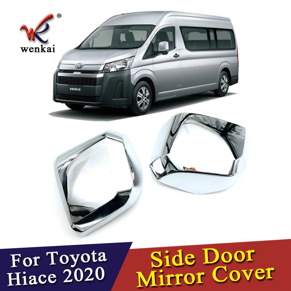 Автомобильные аксессуары Стайлинг для Toyota Hiace ABS Хромированная боковая крышка зеркала заднего вида