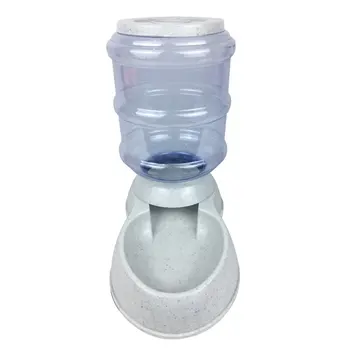 

Pet Feeder Pet Cat Dog Water Drinker Food Feeder Dish Water Bottle High Capacity Pet Automatic Dispenser