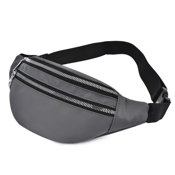 

Waterproof Oxford Waist Packs Women Lady Multi-functional Sports Large Capacity Zipper Outdoor Resistant Shoulder Messenger Bag