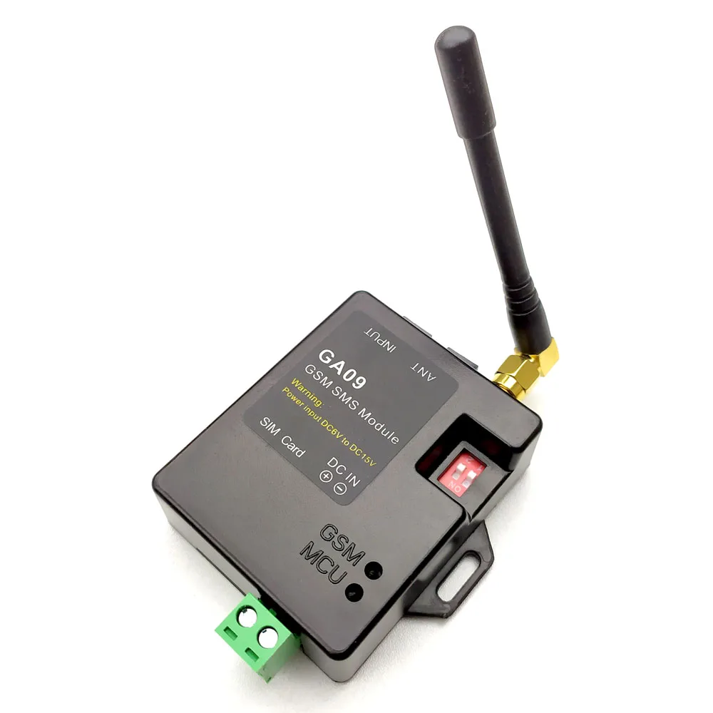

Mini Multifunctional Intelligent GSM SMS Alarm System Eight GA09 Alarm Box Input DC5V Power Input Home Module