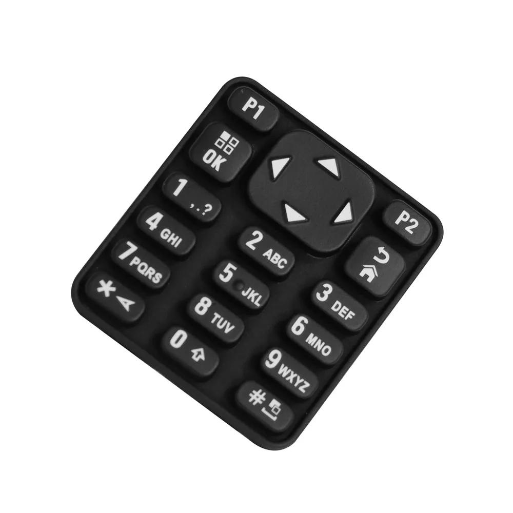 10PCS Radio Digital Number Keypad Button Rubber Keyboard For XiR P8668 P8660 GP338D DGP8550 DP4801 Walkie Talkie
