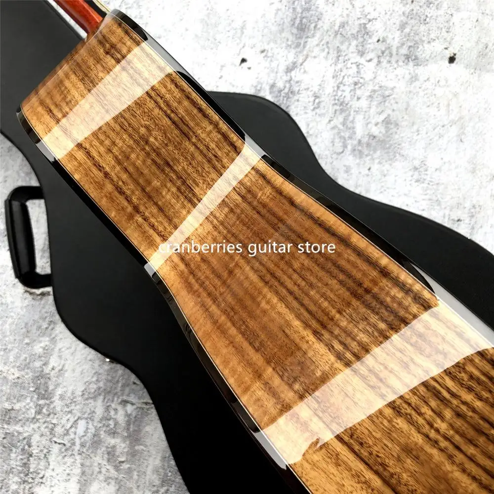 Новинка Chaylor K24ce Solid Koa Акустическая гитара, цвет натурального дерева, 41 дюймов K24 koa Cutaway электрическая гитара