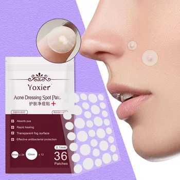 

New 2020& 36pcs Invisible Acne Dressing Spot Patches Skin Care Blemish Treatment Acne Stickers Pimple Remover Gel Patch Repair