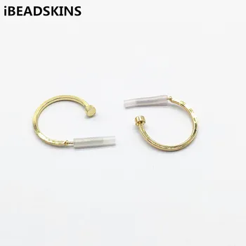 

New arrival! 18x17mm 100pcs Zinc Alloy C shape Earrings Stud for Earrings parts,hand Made Earrings Findings Jewelry DIY