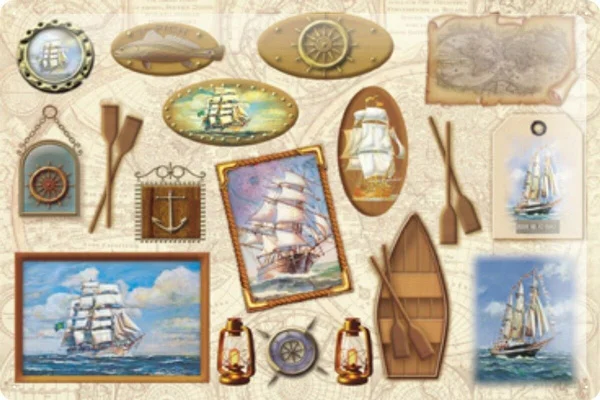 Wanderlust Travel Boat Rudder Tin Sign Metal Plate Wall Art Deco Living Room Signage Beach Club Clubhouse | Дом и сад