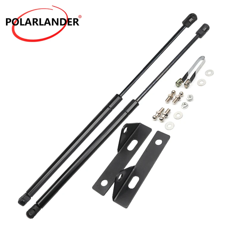 

Car Hood Support Rod With Accessories Black Automobile Carbon Steel 2 Pcs/Set For N/issan X-Trail 2014 2015 2016 2017 2018 2019