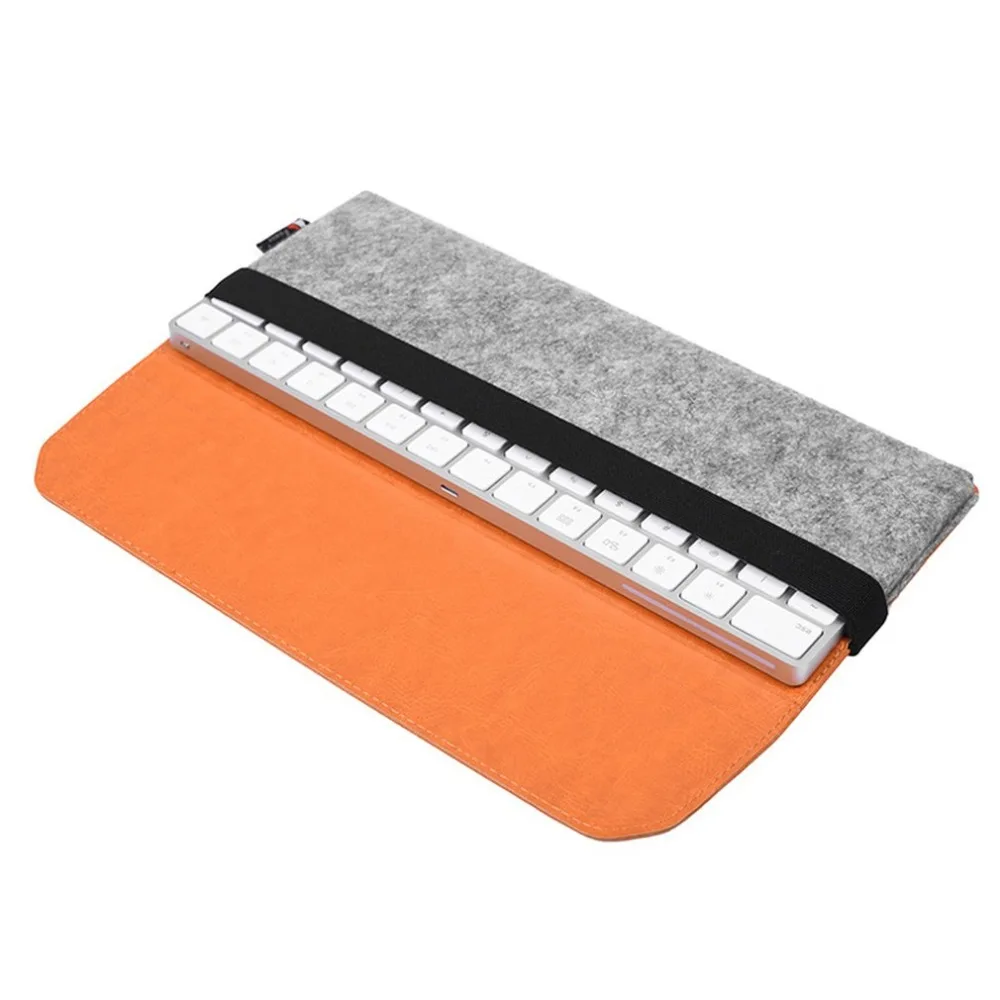 Protective Storage Case Shell Bag For Magic Trackpad Felt Pouch Soft Sleeve For Magic Keyboard