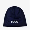 Custom Cotton Beanies for Women Personalized Winter Knit Beanie Hat Winter Warm Thick Skull Cap Print Logo 5