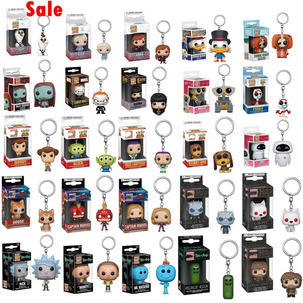 Funko Pop новый брелок замороженная 2 игрушка WALL-E История Pixar EVE кукла капитан сурпер