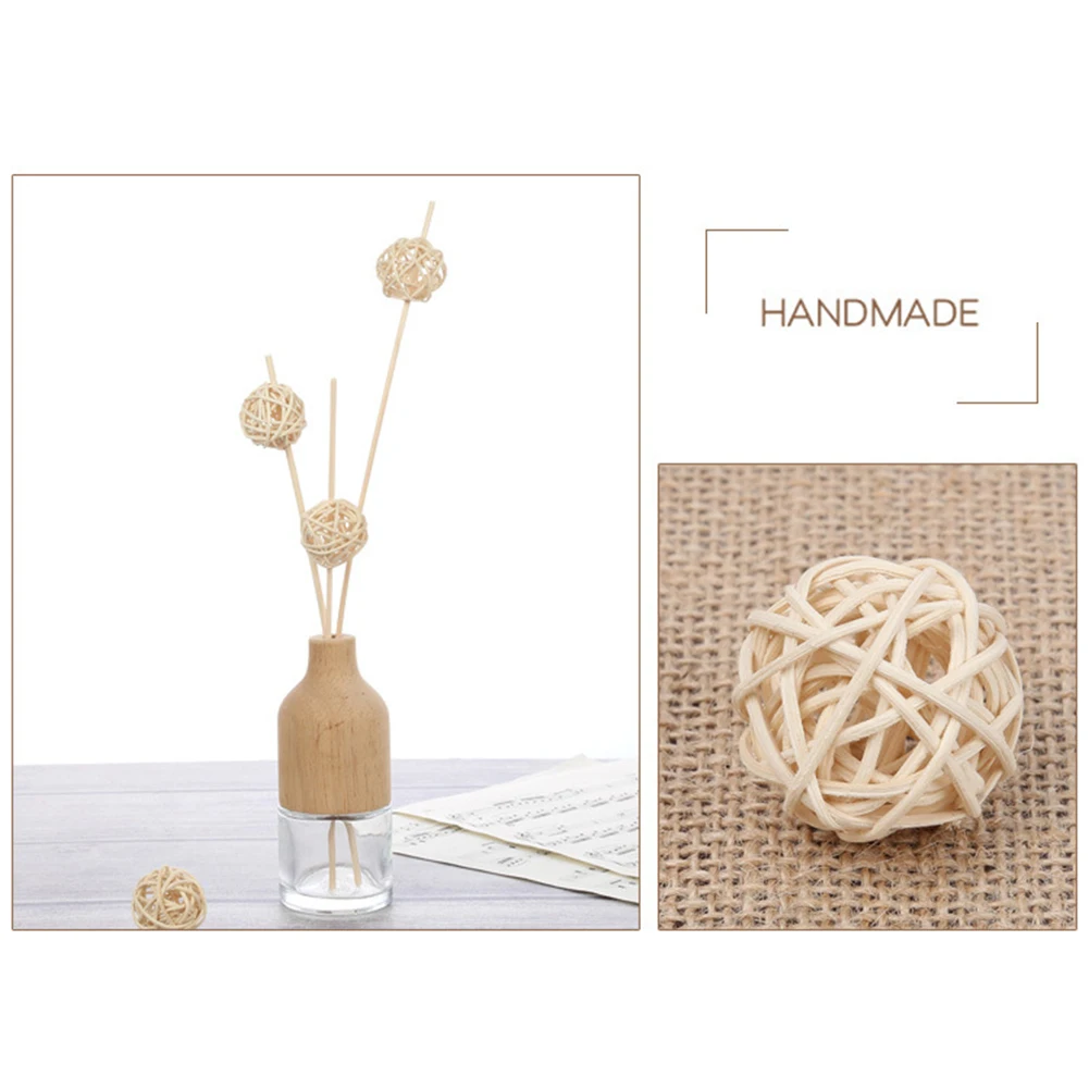 

10pcs Rattan Fragrance Balls Diffuser Replacement Aroma Stick for Bathrooms Home Fragrances Diffuser Sticks Accessory Oc24