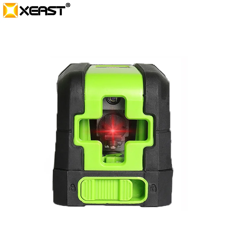 Горячая XEAST мини XE-M02 2 линии красный лазерный уровень самонивелирующийся крест Лазерная линия портативный красный лазерный уровень
