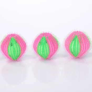 

6pcs Laundry Wash Balls Hair Removal Clothes Washing Tools Lint Fluff Grabbing Machine Cleaning PR Sale