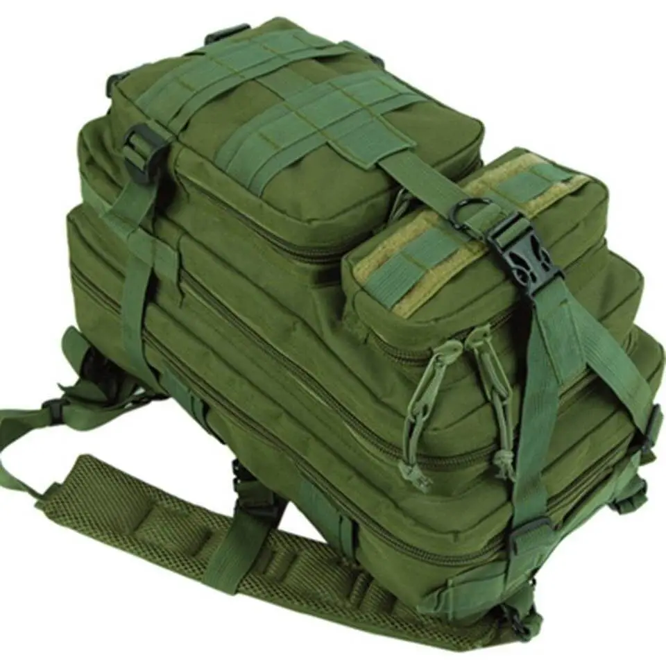 1Kg Original 3P Backpack Men And Women Outdoor Shoulder Mountaineering Bag Tactical Army Camouflage Attack Packets CS Camouflage