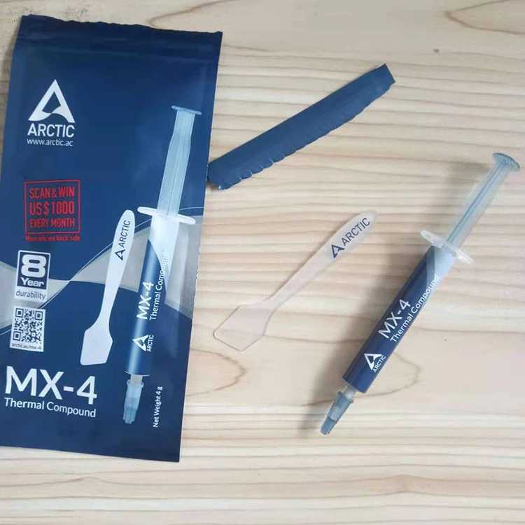 ARCTIC fresh MX-4 2g 4g 8g процессор, cpu GPU кулер термопаста 8,5 w/(mk) проводящая штукатурка для радиатора, продавец рекомендует