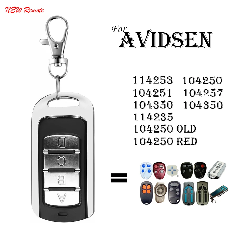 Пульт дистанционного управления AVIDSEN Gate 433 МГц фиксированный непрерывный Код