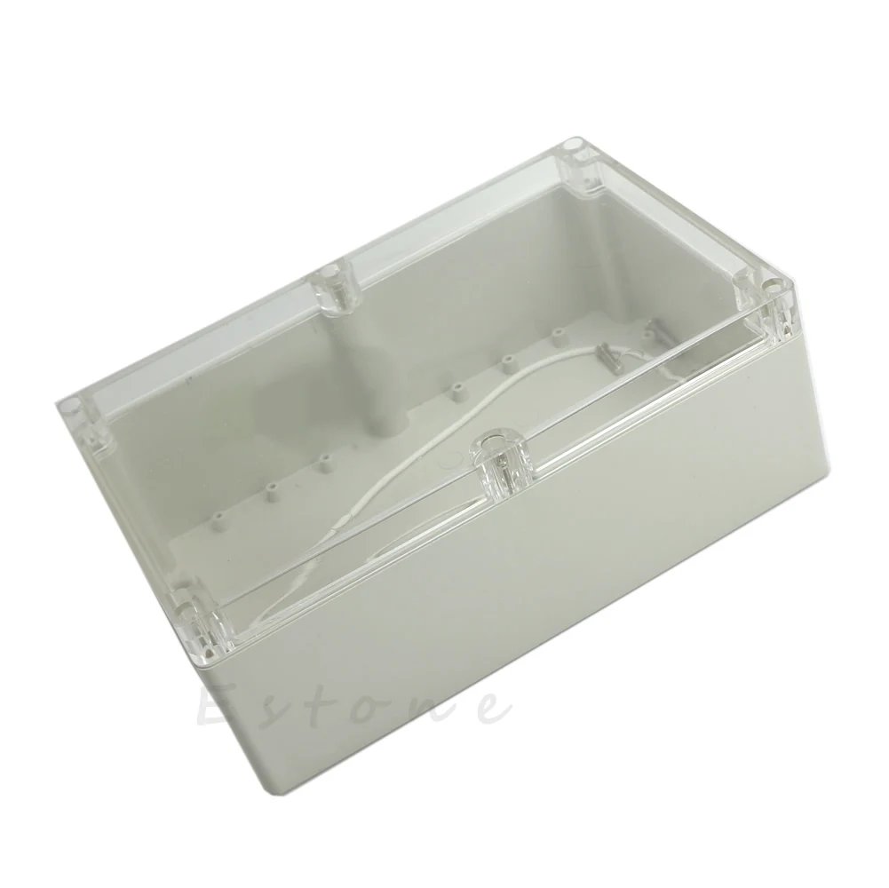 

Clear Plastic Waterproof Electronic Project Box Enclosure CASE 230x150x85mm Drop Ship Support