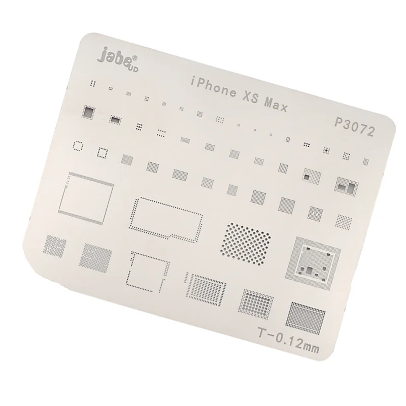 for iPhone XSMAX Реболлинг трафарет для iPhone XR XS XSMAX BGA трафарет шаблон печатной платы BGA пайки набор сварочных инструментов - Цвет: for iPhone XSMAX