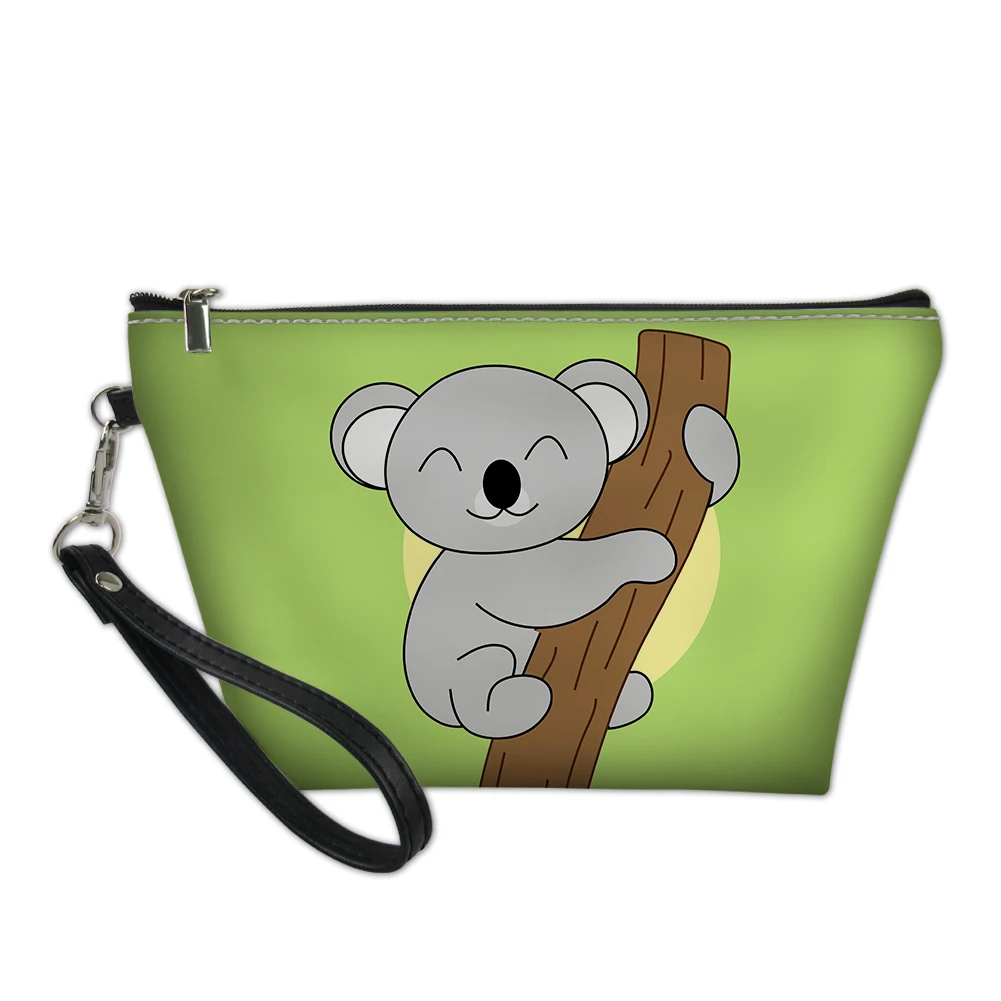 THIKIN, Новое поступление, сумка для макияжа с мультяшным принтом коала для женщин, Женский Повседневный косметический чехол, сумка для путешествий для девочек, с индивидуальным рисунком - Цвет: As Picture