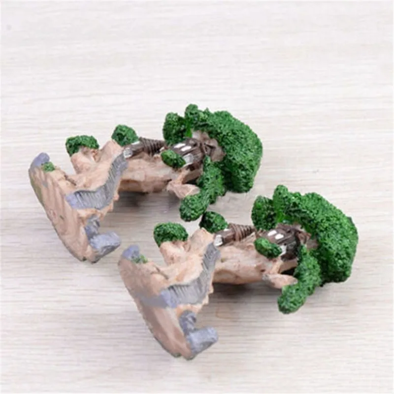 Garden Ornament Old Fairy Tree House Home Miniature Figurine Mini Fairy DIY