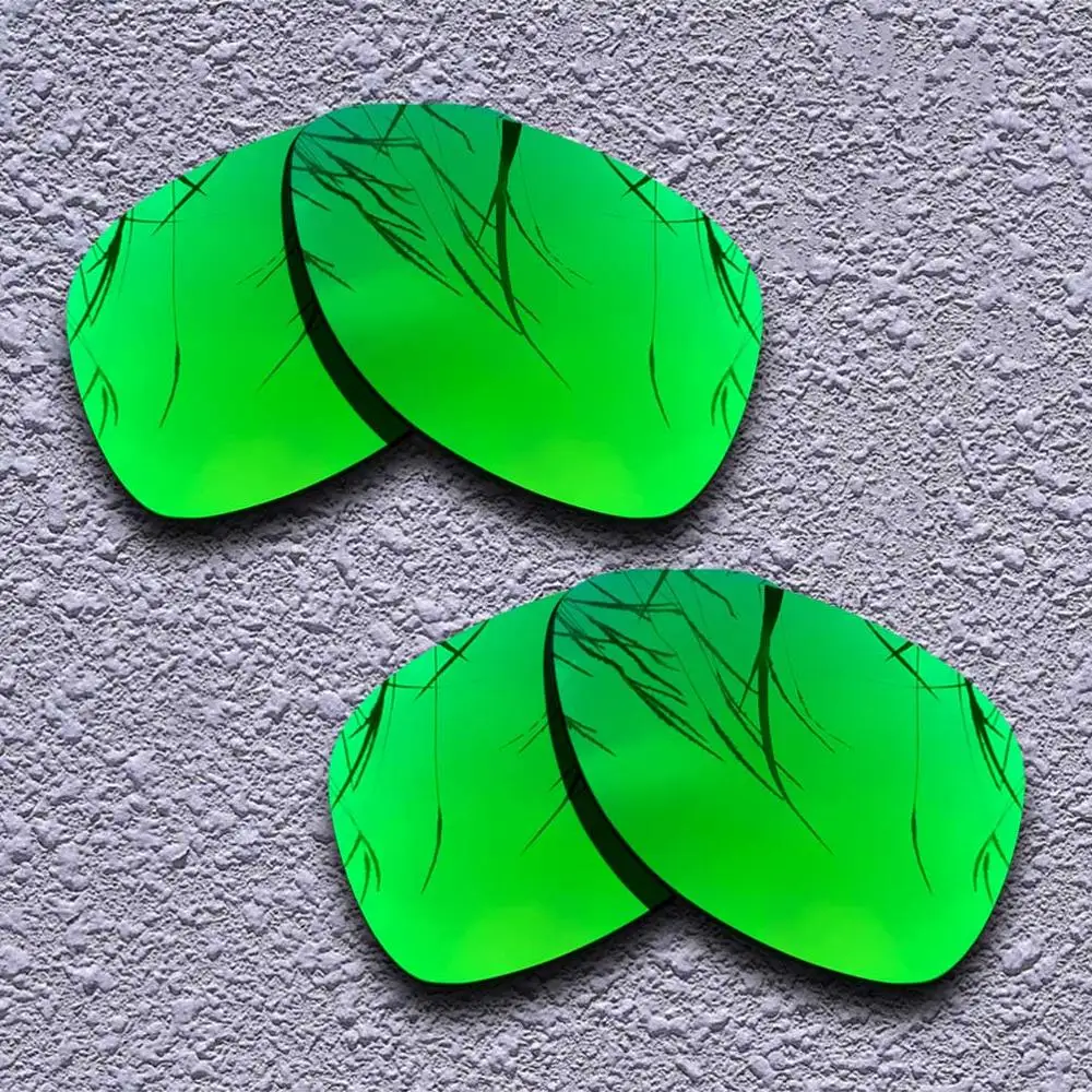 Green-Green 2 пары поляризованных сменных линз для солнцезащитных очков Oakley Dispatch 2-несколько вариантов - Цвет линз: Green-Green