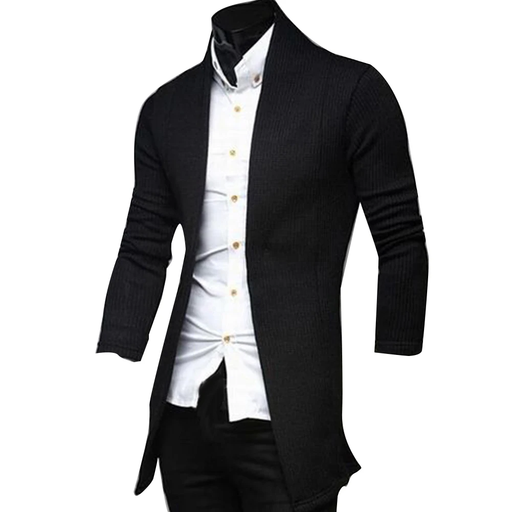 Мужские Винтажные блейзеры, вязаные пальто с воротником-стойкой, деловые пиджаки, повседневные куртки, мужские облегающие пиджаки