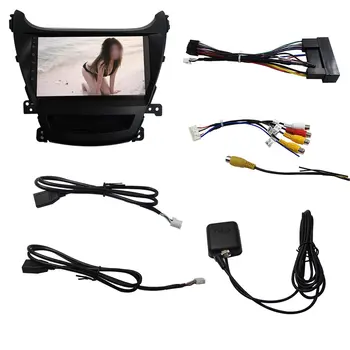 

car multimedia player 9 inch large screen Android 8.1 navigation integrated machine for Hyundai for Elantra 2012-2013