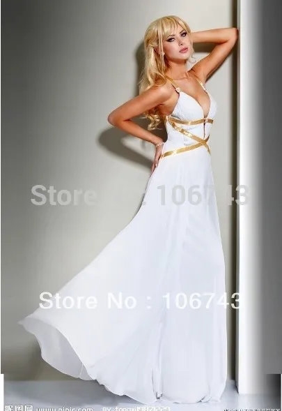 

free shipping 2018 new design vestido de festa white long Formal Pageant sexy backless Elegant party prom gown bridesmaid dress