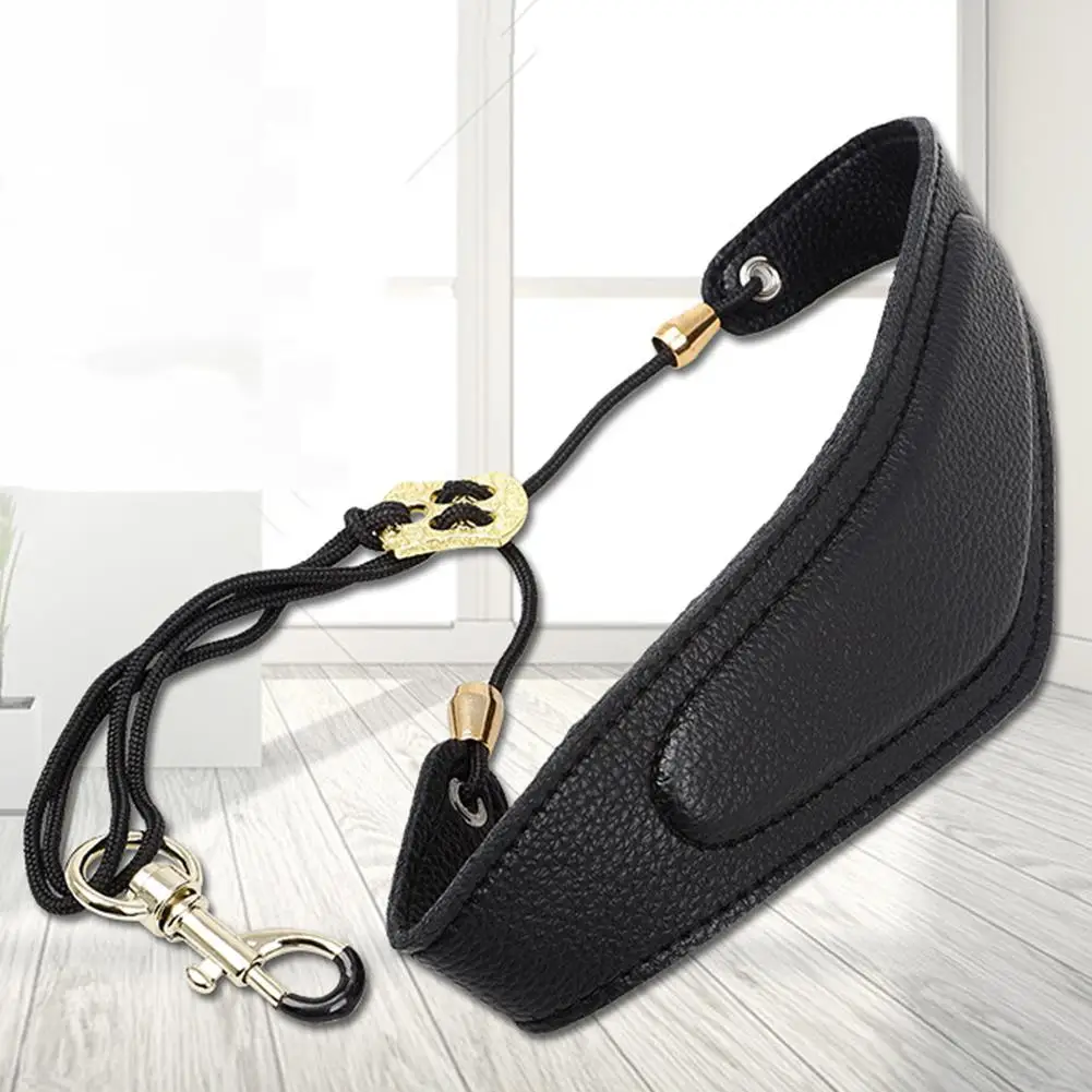 Мягкий наплечный ремень из искусственной кожи для саксофона, аксессуары для музыкальных инструментов