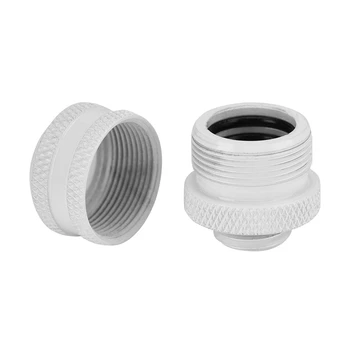

2 Pcs Water Cooling Compression Fittings 4-Layer Seal Ring Water Cooling Tube Accessories For Rigid Acrylic Tube OD 14MM