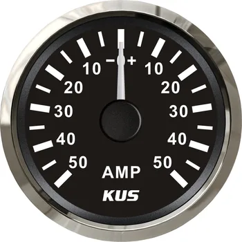 

KUS Boat Ammeter Marine AMP Meter Gauge W/ Current Shunt Pick-up Unit 12/24V 50A