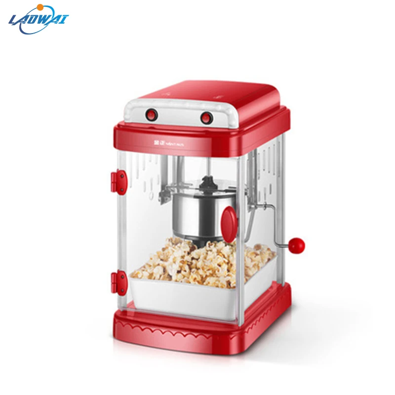 Electric Hot-Oil Popcorn Popper Maker Automatic Stirring Popcorn Machine  For Home Party Kids 2L 220V - AliExpress