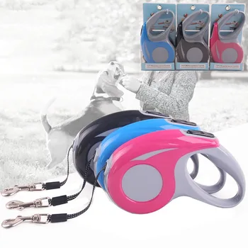 

Walking Running Automatic Retractable Dog Leash For Cat Easy Gripping 5 M Pulling Dog Lead Leash For Small Medium Pet Dogs